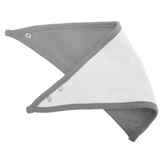 Babybugz Baby Bandana-Lätzchen (Weiß/Grau meliert) - Image 2