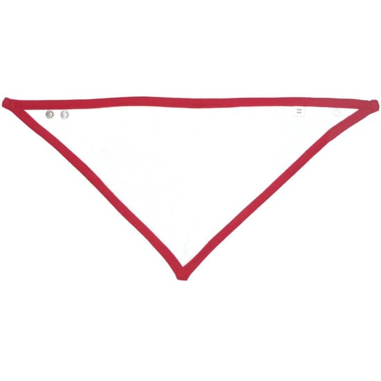 Babybugz Baby Bandana-Lätzchen (Weiß/Rot) - Image 3