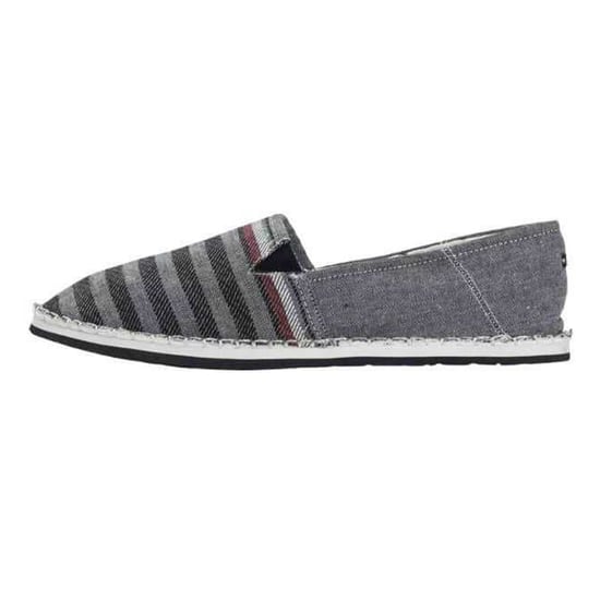 Tommy Hilfiger - Mit Streifen Espadrillen für Herren (Marine/Grau) - Image 3