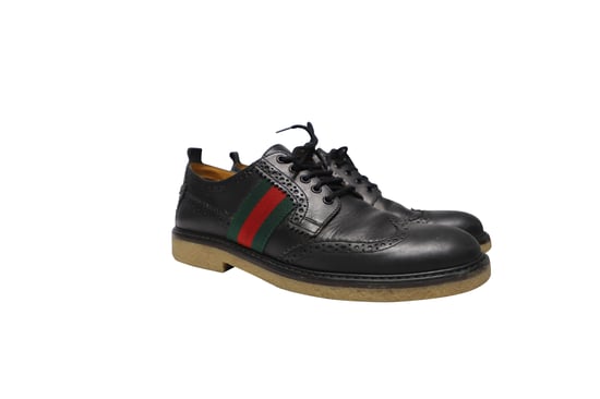 Gucci Kinder Darby Brogues aus schwarzem Leder - Image 2