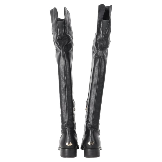 Jimmy Choo Deron Kniehohe Stiefel aus schwarzem Leder - Image 3