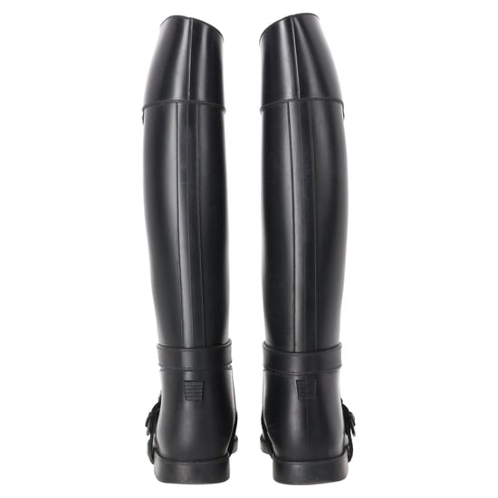 Givenchy Schnürstiefel „Accent“ kniehoch aus schwarzem Gummi - Image 3