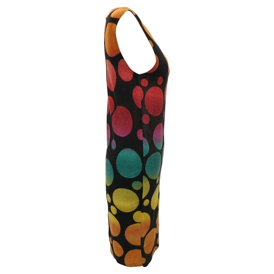 Diane von Furstenberg Kleid mit Polka-Dot-Muster aus mehrfarbiger Wolle - Image 2
