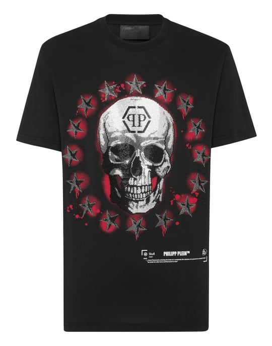 Philipp Plein T-Shirt mit Skull-Print und Rundhals - Schwarz - Image 1