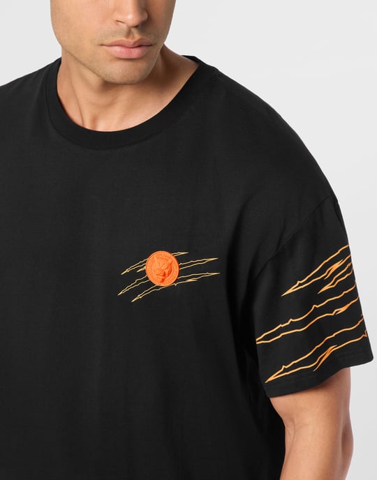 T-Shirt Rundhalsausschnitt Ss Scratch - Image 3