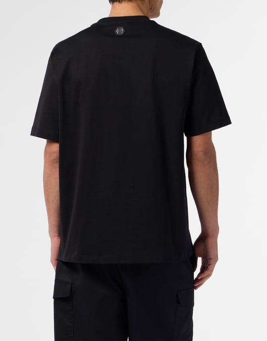 Round Neck T-Shirt Skull Stones - Image 5