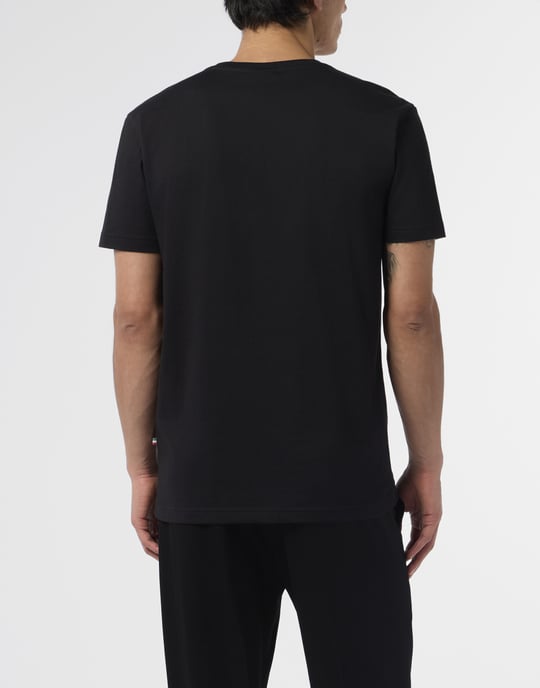Round Neck T-Shirt Stripe Monogram - Image 5