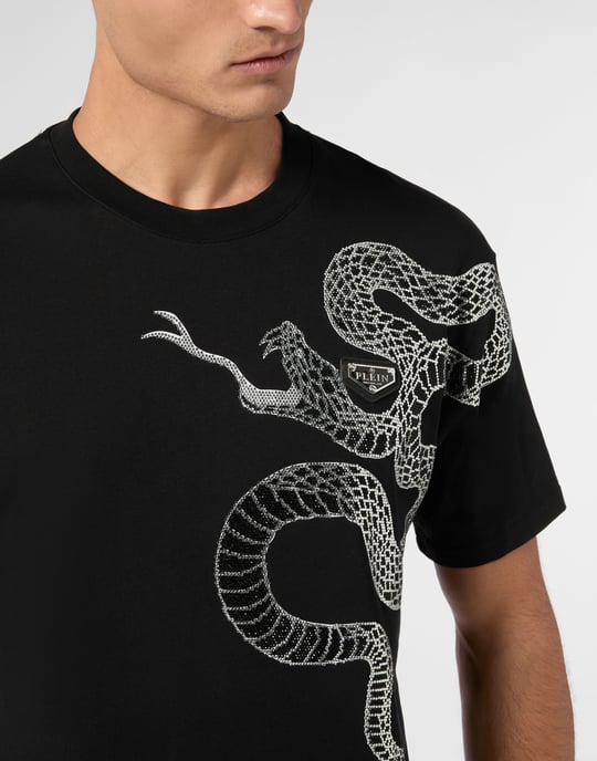 T-Shirt Rundhalsausschnitt Ss Snake - Image 5