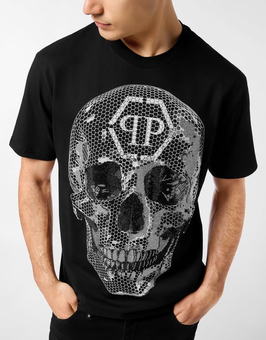 T-Shirt Rundhalsausschnitt Ss Skull - Image 3