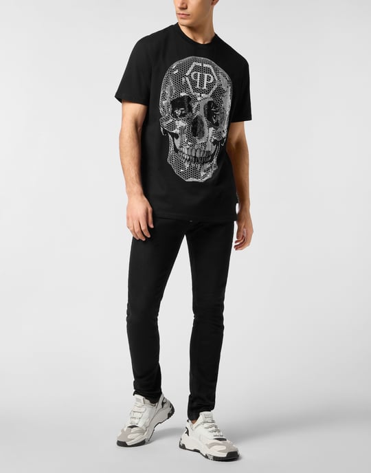 T-Shirt Rundhalsausschnitt Ss Skull - Image 4