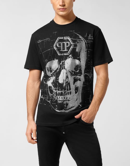 T-Shirt Rundhalsausschnitt Ss Skull - Image 2