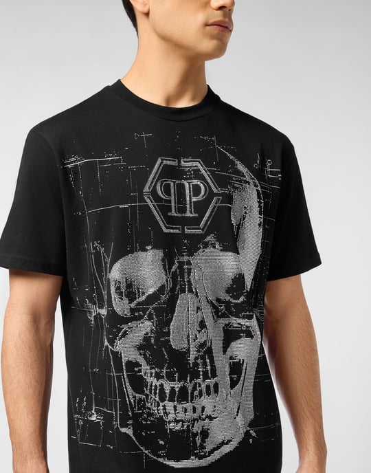 T-Shirt Rundhalsausschnitt Ss Skull - Image 3