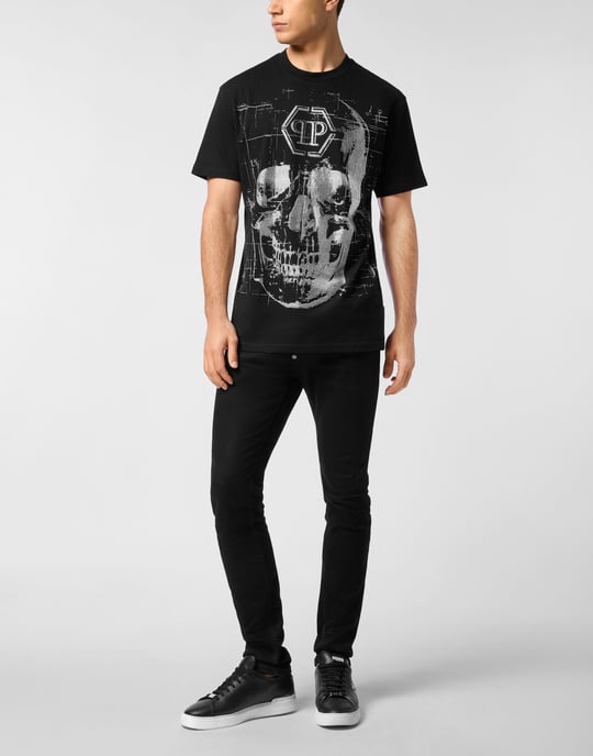 T-Shirt Rundhalsausschnitt Ss Skull - Image 4