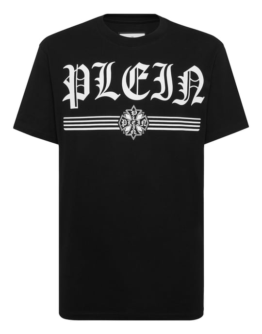 T-Shirt Rundhalsausschnitt Ss Gothic Plein - Image 1