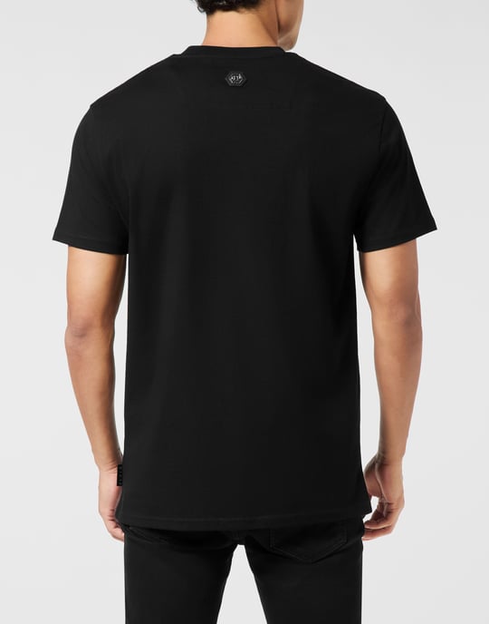 T-Shirt Rundhalsausschnitt Ss Gothic Plein - Image 4