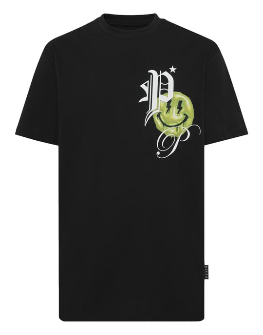 T-Shirt Rundhalsausschnitt Ss Smile - Image 1