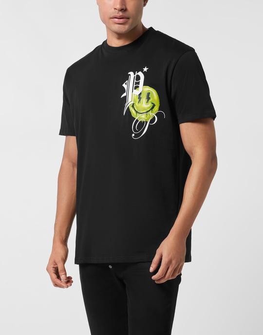 T-Shirt Rundhalsausschnitt Ss Smile - Image 2
