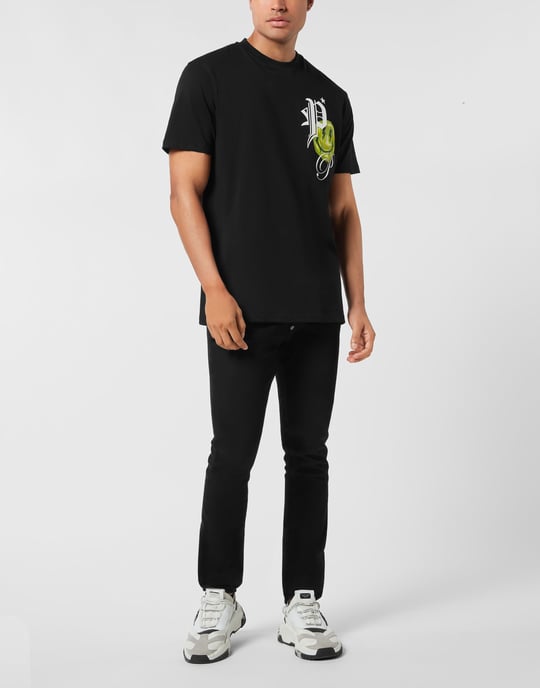T-Shirt Rundhalsausschnitt Ss Smile - Image 4