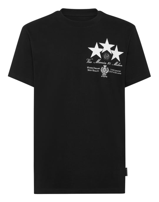 T-Shirt Rundhalsausschnitt Ss Stars - Image 1