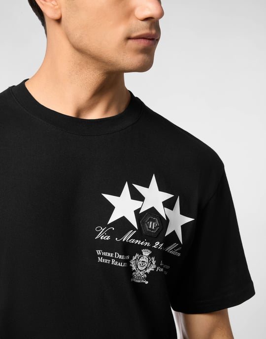 T-Shirt Rundhalsausschnitt Ss Stars - Image 2