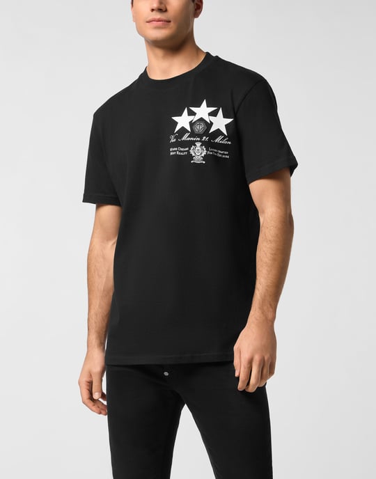 T-Shirt Rundhalsausschnitt Ss Stars - Image 5