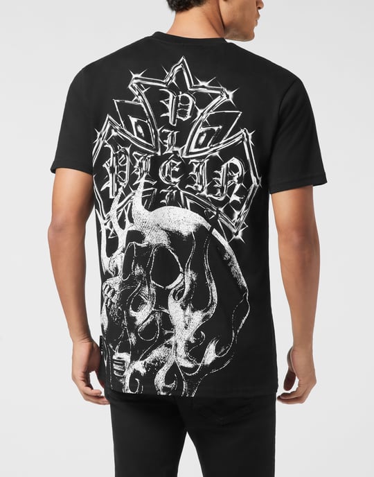 T-Shirt Rundhalsausschnitt Ss Skull - Image 5
