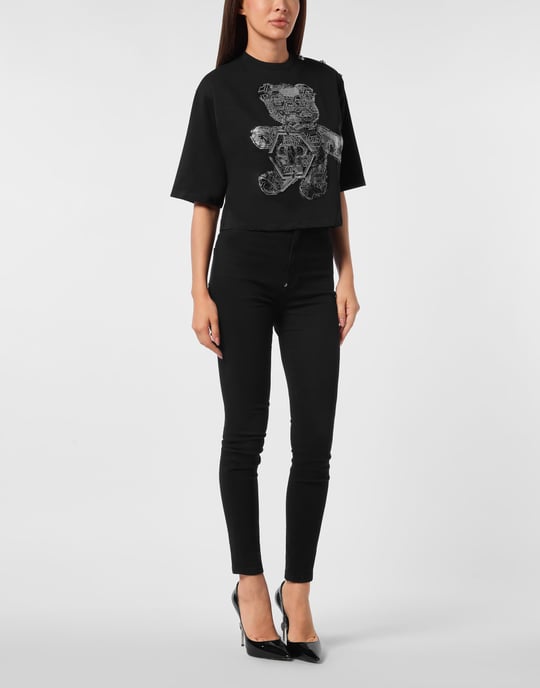 T-Shirt Rundhalsausschnitt Teddy - Image 4