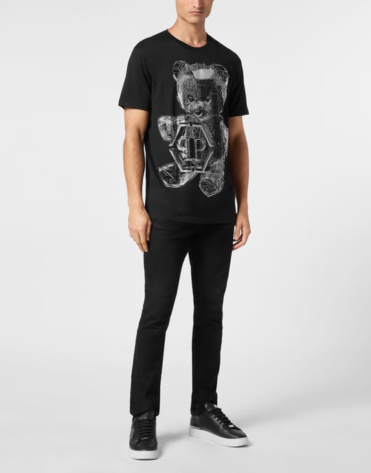T-Shirt Rundhalsausschnitt Teddy - Image 3