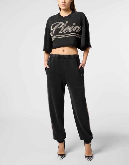 Cropped T-Shirt Strass Signature - Image 4