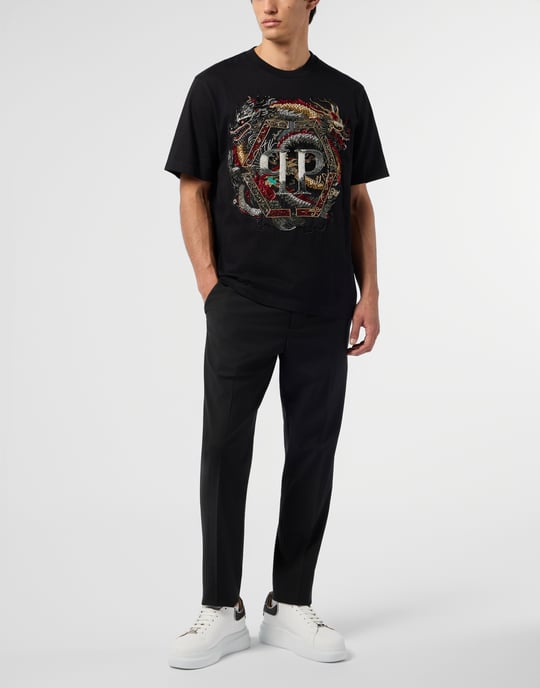 Round Neck T-Shirt Dragon - Image 4