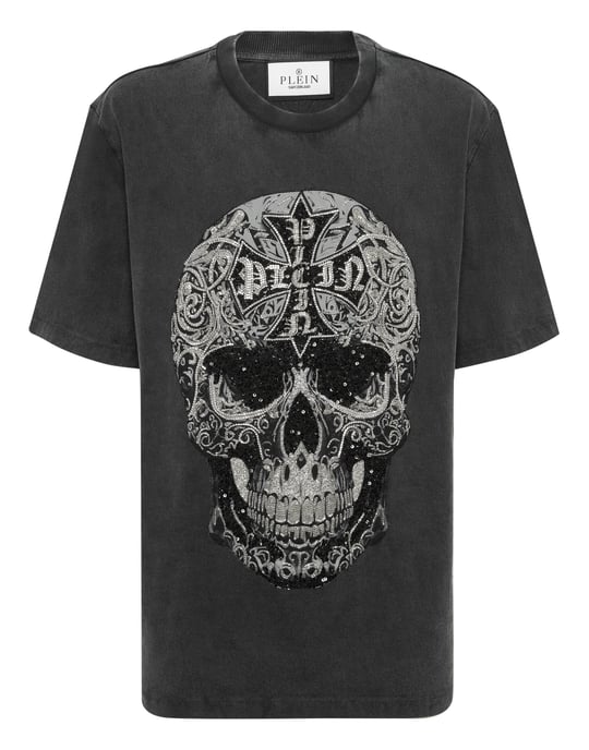 T-Shirt Rundhalsausschnitt Ss Skull - Image 1