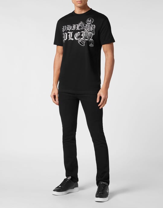 T-Shirt Rundhalsausschnitt Skeleton - Image 3