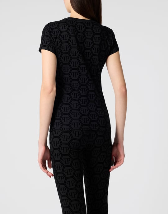 Sexy Pure Fit T-Shirt Jacquard Monogram Monogram - Image 5