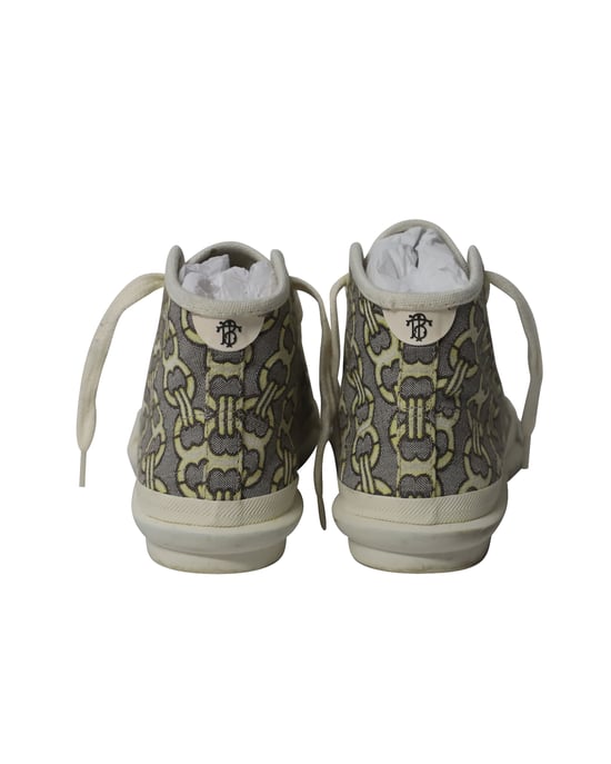 Tory Burch Buddy High-Top Sneaker aus mehrfarbigem Canvas - Image 3