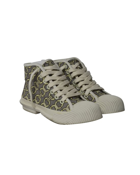 Tory Burch Buddy High-Top Sneaker aus mehrfarbigem Canvas - Image 5