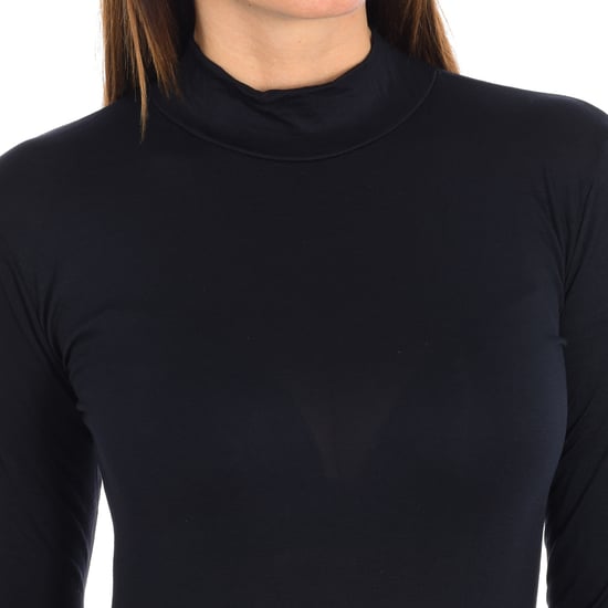 Damen Langarm-Bambusunterhemd Q712 - Image 2