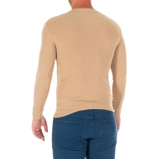 Herren Langarmshirt mit Halbkragen 1625-H - Image 3