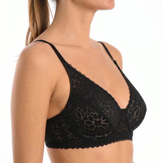 Damen Floral Spitze Triangel-BH, drahtlos - Image 4