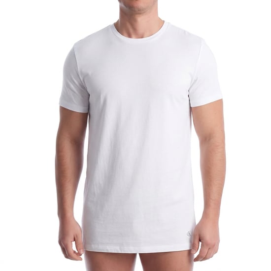 Pack 3 Herren-Unterhemden Slim Baumwoll-Stretch-Mix NB4185 - Image 2
