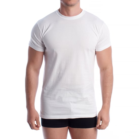 Herren Kurzarm Baumwollunterhemd Q1003 - Image 1