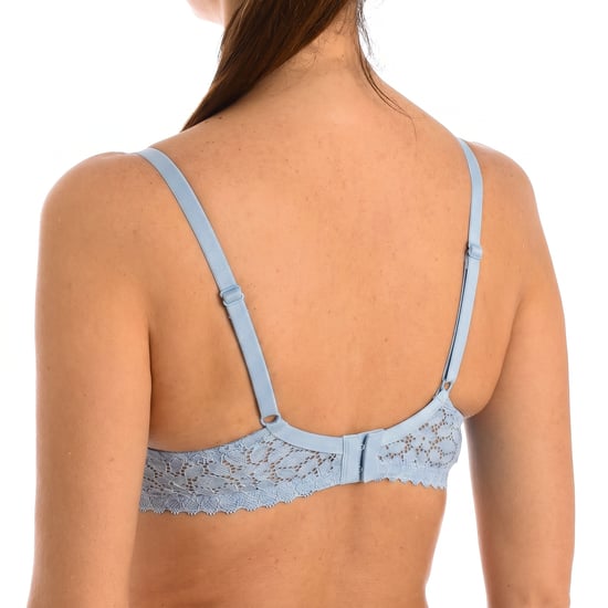 Damen Push-Up Bügel-BH mit floraler Spitze 00DFE - Image 3