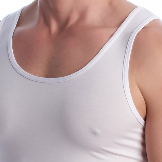Herren Micromodal Tanktop Q100 - Image 2
