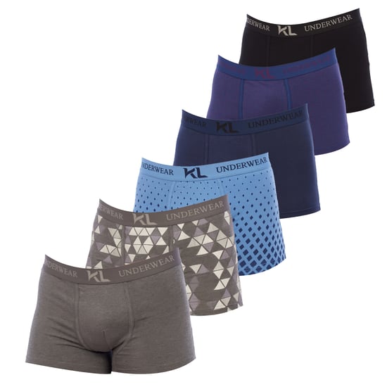 Packung mit 6 Einheiten Boxershorts für Herren KLBP6 - Image 1