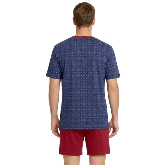 Herren Sommer Kurz Baumwoll Pyjamas KL30000 - Image 3