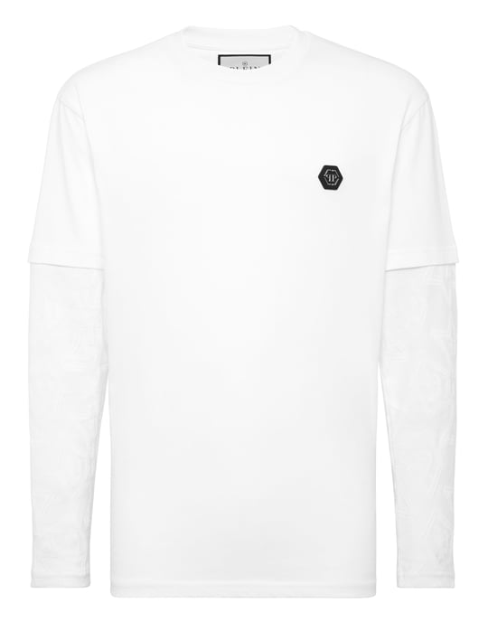 T-Shirt Rundhalsausschnitt Ls Crest - Image 1