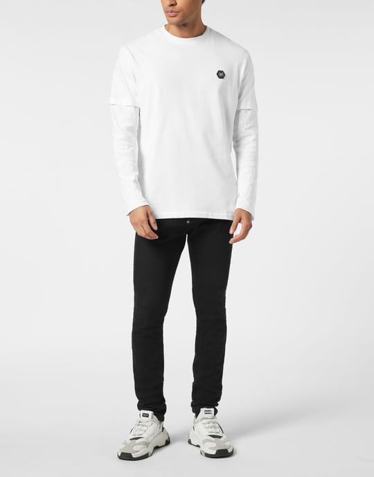 T-Shirt Rundhalsausschnitt Ls Crest - Image 3