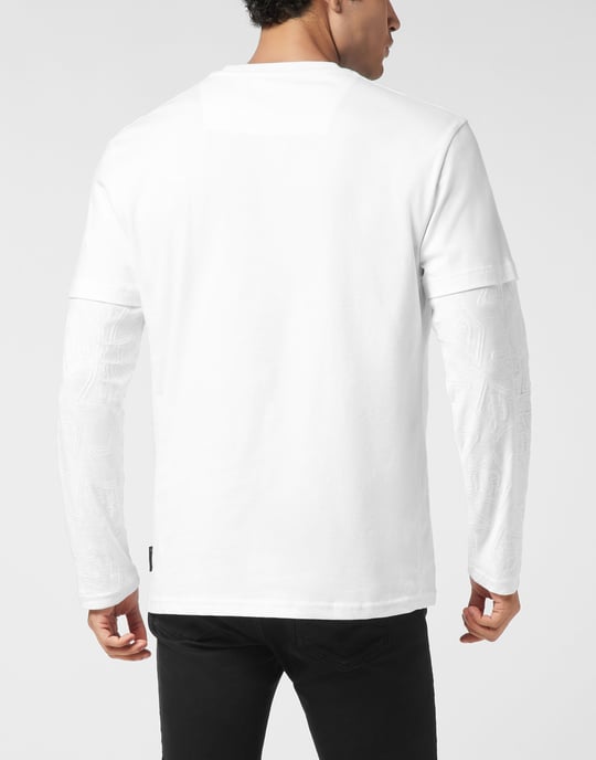 T-Shirt Rundhalsausschnitt Ls Crest - Image 4