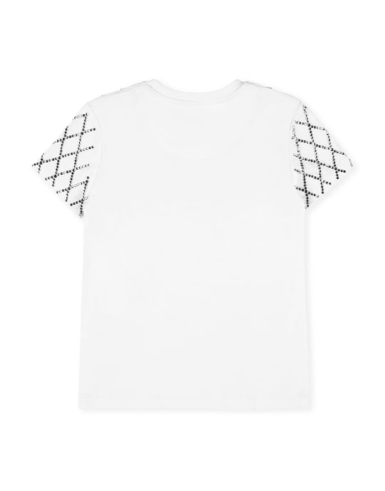 T-Shirt Round Neck Ss Crystal Plein - Image 3