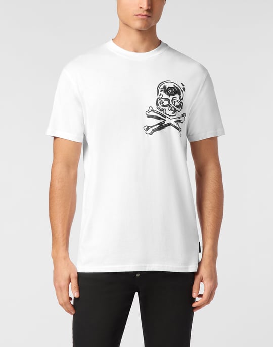 T-Shirt Rundhalsausschnitt Skull - Image 3
