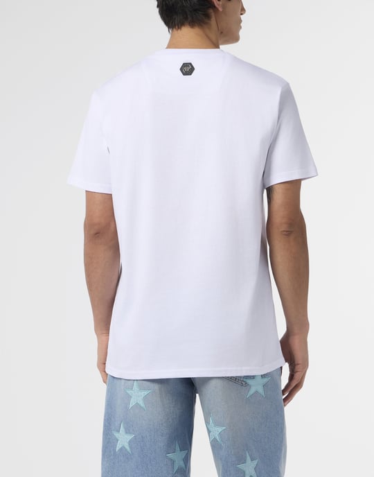 Round Neck T-Shirt Logo Hexagon - Image 5